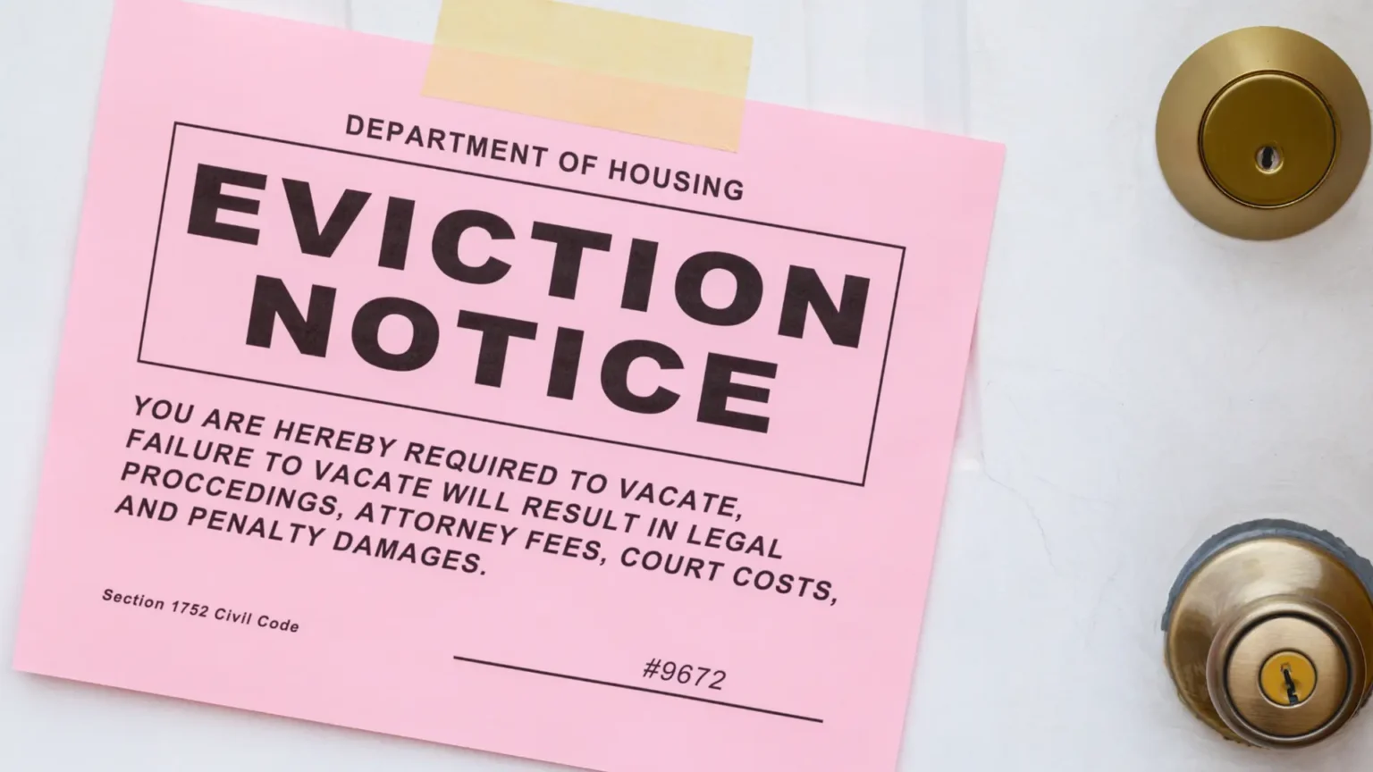 Eviction Notice Response California - Legal Guide for California Renters