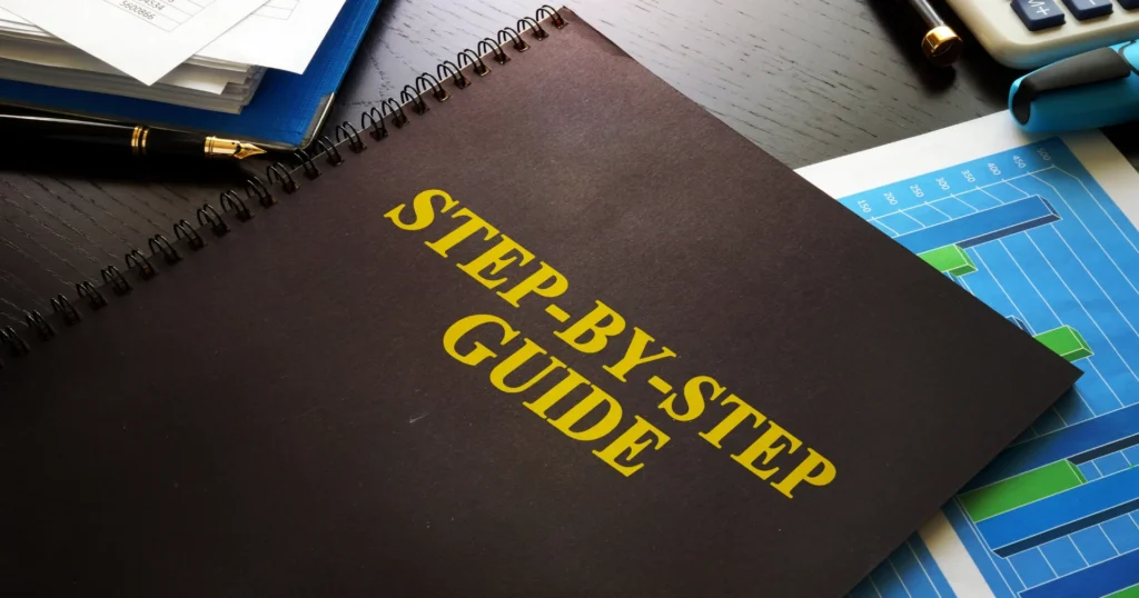 Infographic illustrating a step-by-step guide for starting a business, featuring key stages and tips for entrepreneurs.